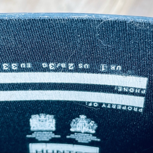 Hunter Mid-Calf Unisex Rain Boots Size 3G or 2B - Picture 9 of 9